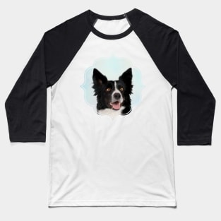 Border Collie Baseball T-Shirt